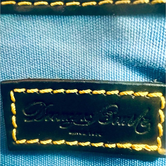 DOONEY & BOURKE Black Multicolored Rainbow DB Signature Letter Carrier Crossbody - Picture 14 of 16